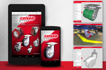 Colson Group USA - Caster CAD 3D App Promotion